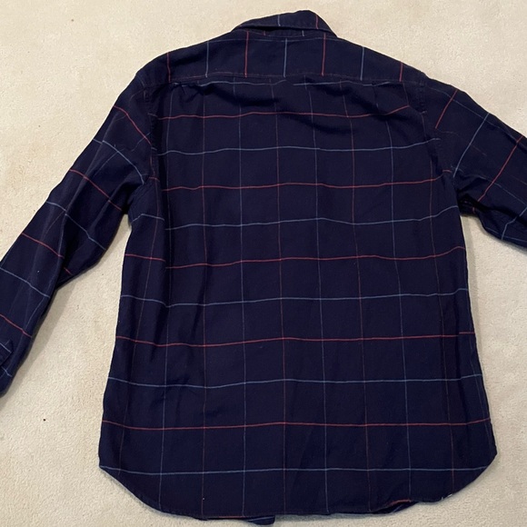 3 Large Men's Flannel Long Sleeve Button Down Shirts Polo Sewn For J Crew Neuse - Picture 5 of 12